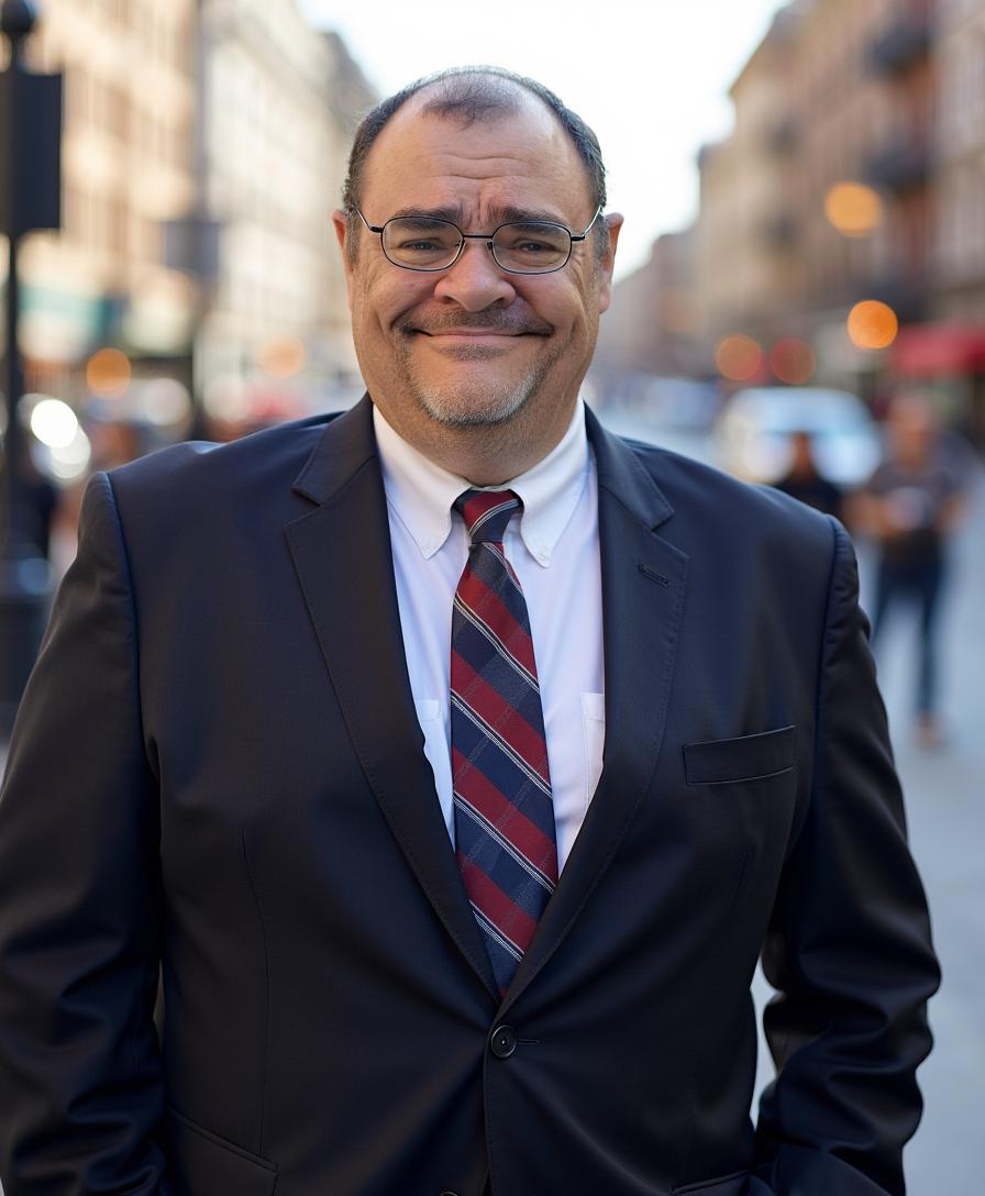 Matt LaClear, an experienced AI consultant for small business, in a professional city setting.